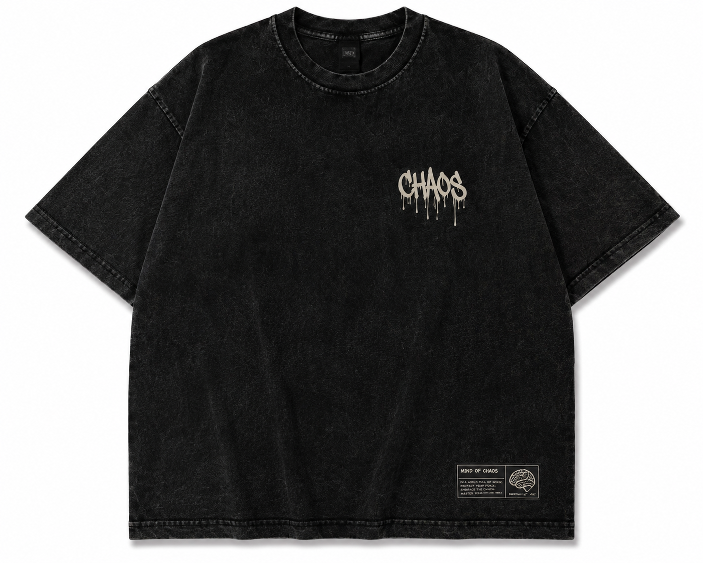MIND OF CHAOS OVERSIZED TEE